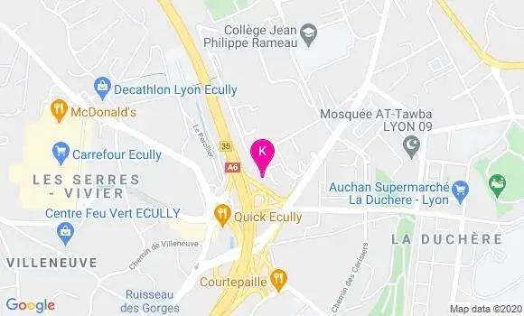 Localisation Alexandre Germain