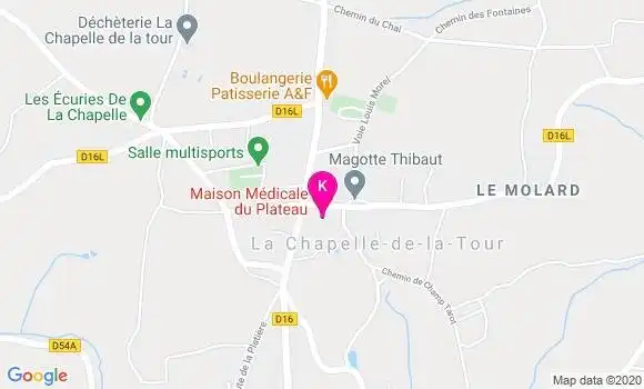 Localisation Thibaut Magotte