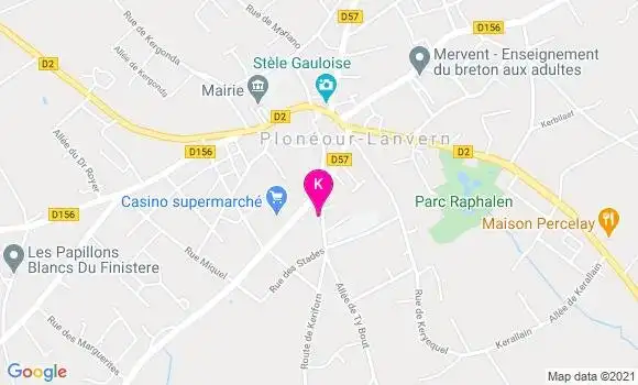Localisation Yannick Droguet