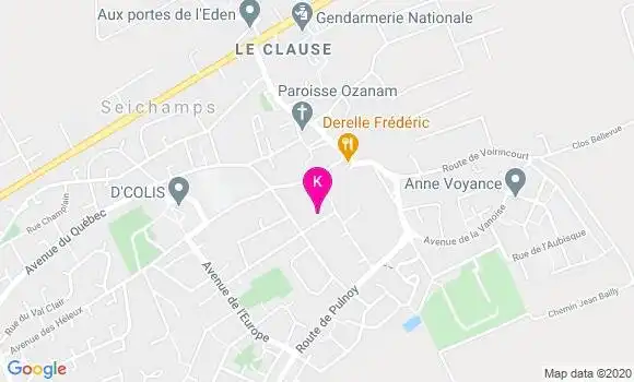 Localisation Patrick Villaume