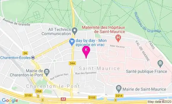 Localisation Faustine Ziani