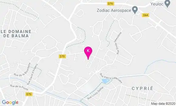 Localisation Sandy Gabriac