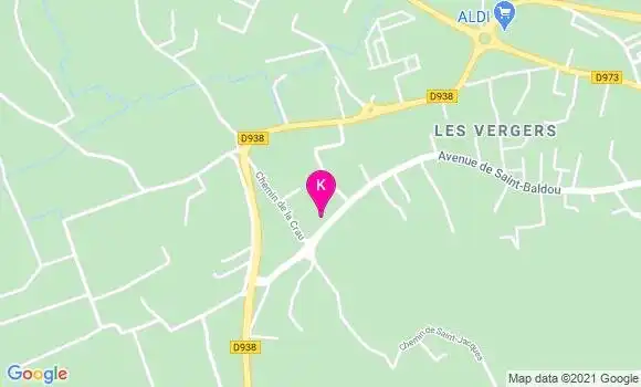 Localisation Arnaud Clavreul