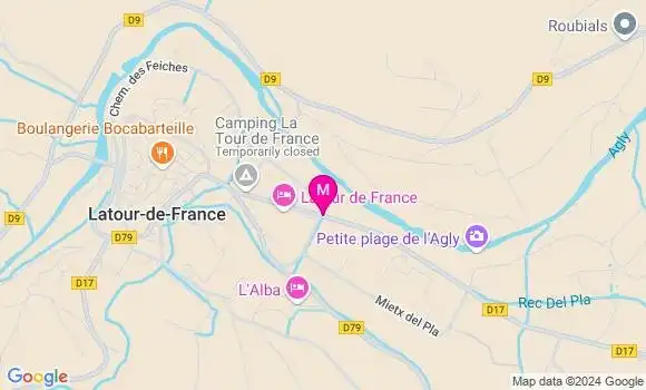 Localisation Catherine Molines Pelou