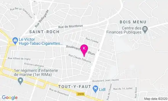 Localisation Serge Bilak