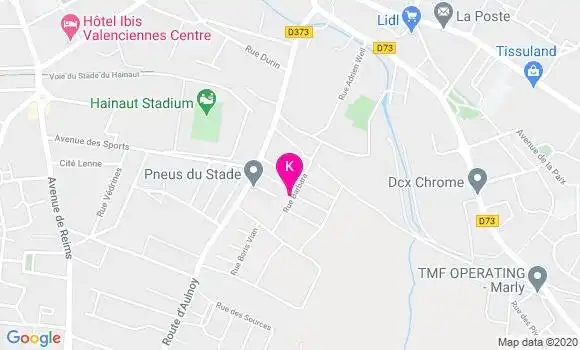 Localisation Thierry Dumas