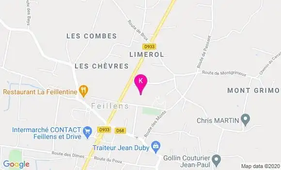 Localisation Marion Rabate