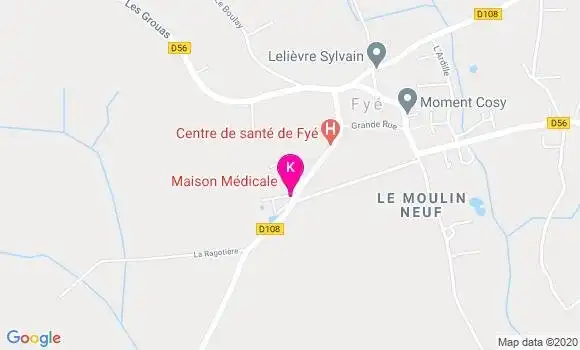 Localisation Melodie Leaudais