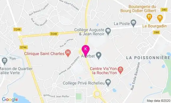 Localisation Nicolas Gaborit
