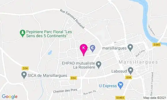 Localisation Isabelle Vergues