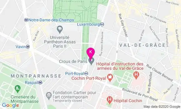 Localisation Gabriel Chebrou