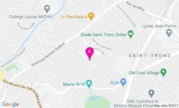 Localisation Maxime Thinard