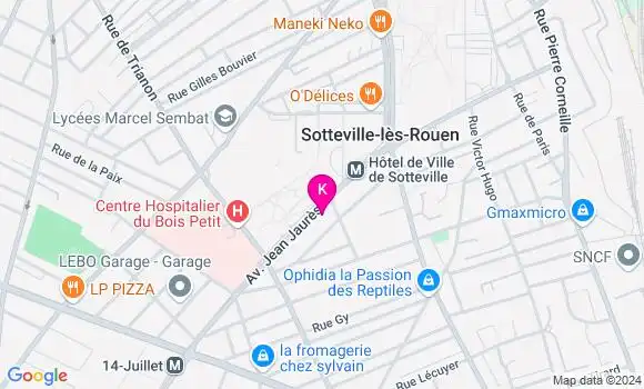 Localisation Maxime Legay
