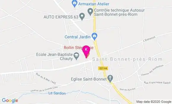 Localisation Caroline Grenet