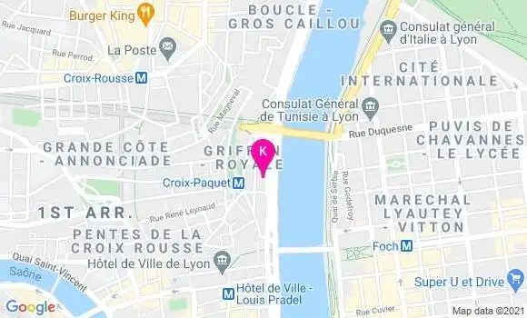 Localisation Anne Christine Palla Bernier