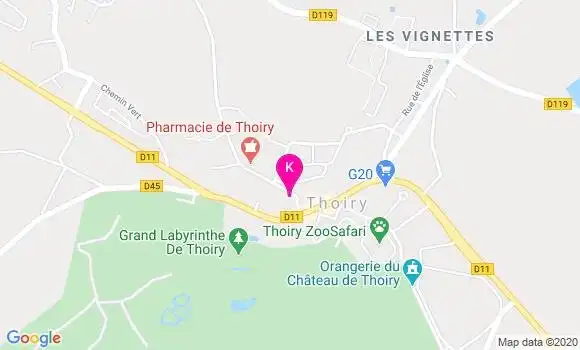 Localisation Nathalie Tromeur