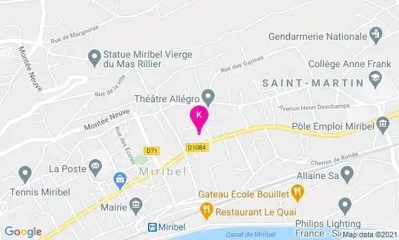 Localisation Frederic Albertin