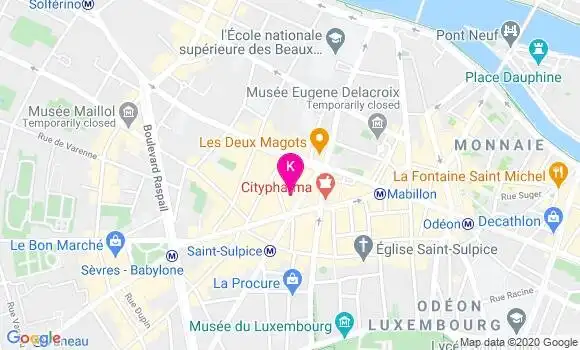 Localisation Nathalie Martin
