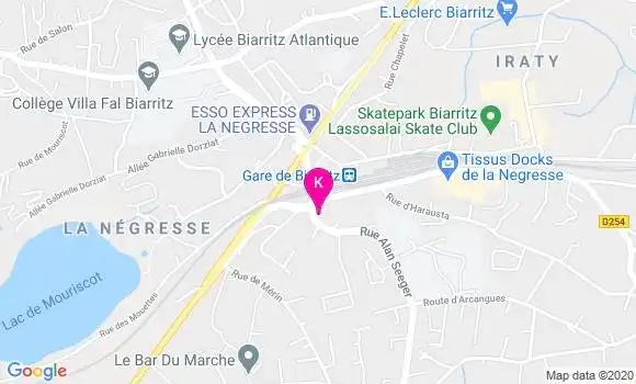 Localisation Jean Frederic Lespine