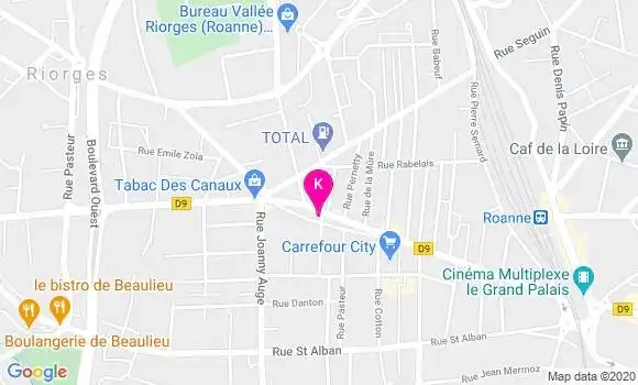 Localisation Gregory Pardon