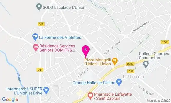 Localisation Jean Luc Dupuis