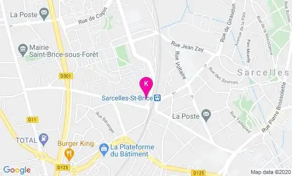 Localisation Marie Sparta
