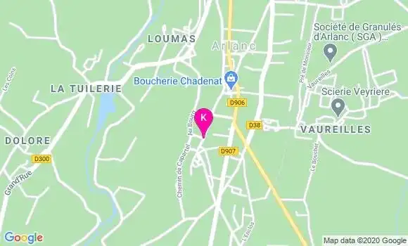 Localisation Guillaume Hebrard