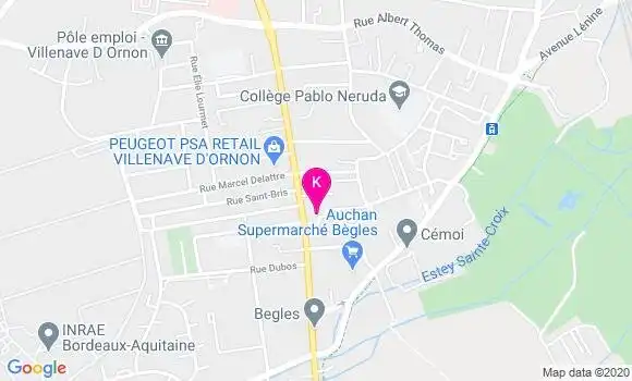 Localisation Soline Chenebaud