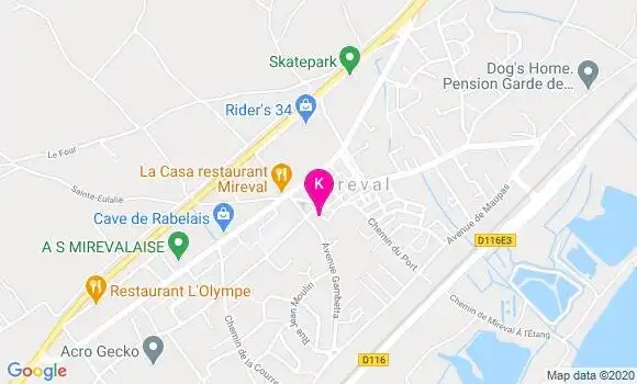 Localisation Jean Francois Vidou