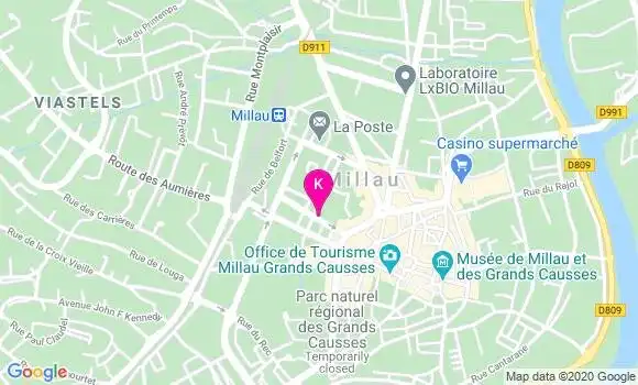 Localisation Isabelle Foulquier Delon