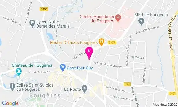 Localisation Mathieu Bouin