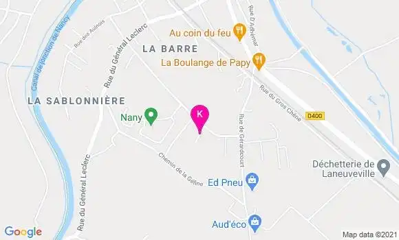 Localisation Christelle Bernard