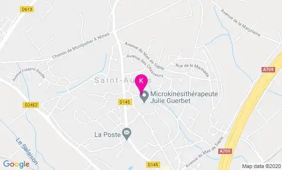 Localisation Julie Guerbet