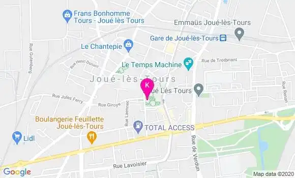 Localisation Geraldine Metivier