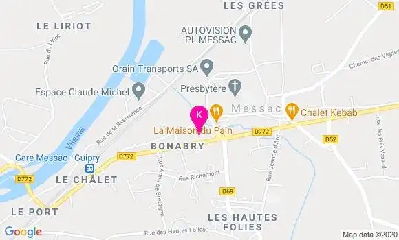 Localisation Marie Annick Renoux