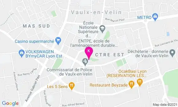 Localisation Alexis David