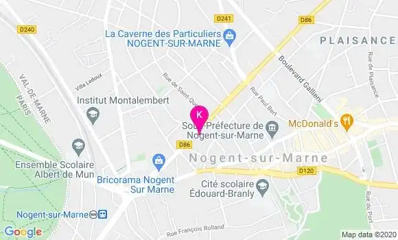 Localisation Emilie Herve