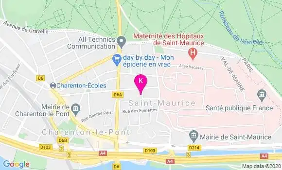 Localisation Thomas Andre