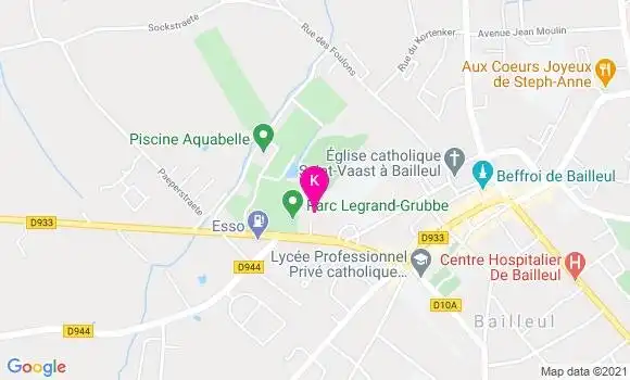 Localisation Guillaume Lahaeye