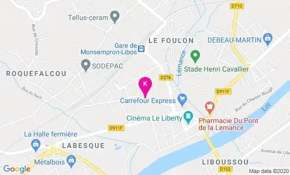 Localisation Dorian Tronel