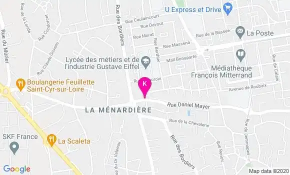 Localisation Anne Metivier