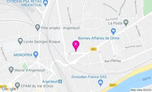 Localisation Laurent Lemoine