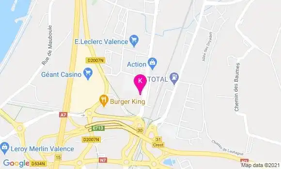 Localisation Geraldine Virgilio
