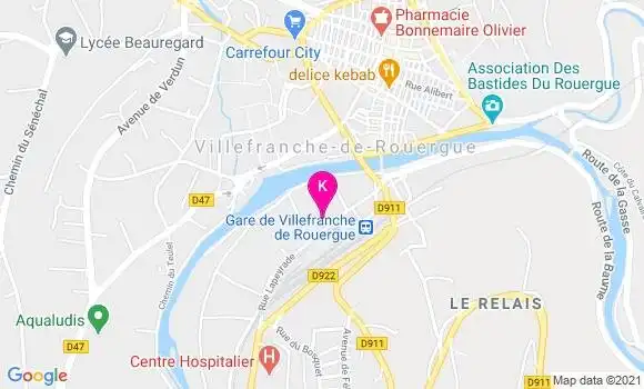 Localisation Alexis Calvet