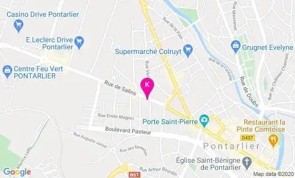 Localisation Estelle Cernaix