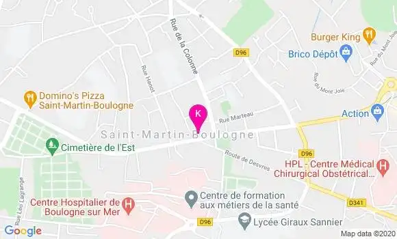Localisation Gilles Mauduit
