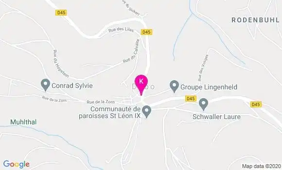 Localisation Xavier Barth