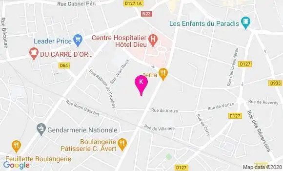 Localisation Francoise Jegou
