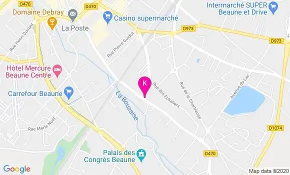 Localisation Caroline Buschini