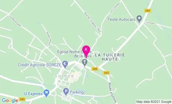 Localisation Benedicte Mamy Tinturier